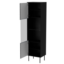 Cama CORTINA display cabinet 53x40x182 black Cama CORTINA display cabinet 53x40x182 black