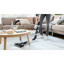 Bosch BSS711W lazdinė dulkių siurblio / elektrinės šluotos akumuliatorinis, sausas, be maišelio, 0,3 l, juoda, sidabrinė