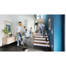 Bosch BSS711W stick vacuum / electric broom Battery Dry Bagless 0.3 L Black, Silver, White