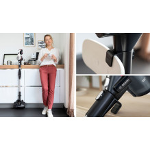 Bosch BSS711W stick vacuum / electric broom Battery Dry Bagless 0.3 L Black, Silver, White