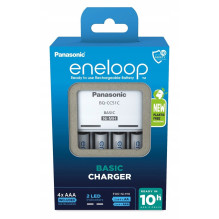 Baterijų įkroviklis PANASONIC Eneloop Basic BQ-CC51 + 4x AAA 800 mAh (K-KJ51MCD04E) Baterijų įkroviklis PANASONIC Eneloop Basic BQ-CC51 + 4x AAA 800 mAh (K-KJ51MCD04E)