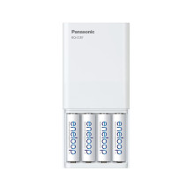 USB battery charger PANASONIC Eneloop Smartplus BQ-CC87 + 4x AA 2000 mAh (K-KJ87MCD40USB) USB battery charger PANASONIC Eneloop Smartplus BQ-CC87 + 4x AA 2000 mAh (K-KJ87MCD40USB)
