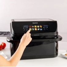 Fat-free deep fryer with long basket and grill Taurus 973004000