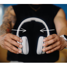 Skullcandy Crusher 540 Active Over-Ear Headphones, Grey Concrete Skullcandy Crusher 540 Active Over-Ear Headphones, Grey Concrete