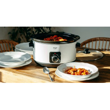 Adler AD 6413W Slow cooker 5.8 l White