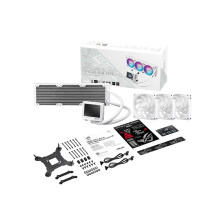ASUS ROG RYUJIN III 360 ARGB EXTREME WHT Procesorius Viskas viename skysčio aušintuvas 12 cm Baltas 1 vnt.