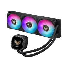 ASUS TUF Gaming LC III 360 ARGB LCD Processor All-in-one liquid cooler 12 cm Black 1 pc(s)