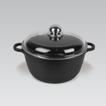 Maestro MR-4620C Pot with lid 20 cm 2,1 l Black Maestro MR-4620C Pot with lid 20 cm 2,1 l Black