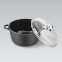 Maestro MR-4620C Pot with lid 20 cm 2,1 l Black Maestro MR-4620C Pot with lid 20 cm 2,1 l Black