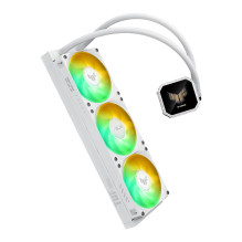 ASUS TUF Gaming LC III 360 ARGB LCD White Edition procesorius „viskas viename“ skysčio aušintuvas 12 cm 1 vnt.