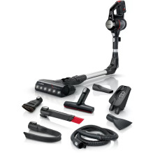 Bosch BCS711PET lazdelės formos dulkių siurblys su baterija, sausas siurbimas, be maišelio, 0,3 l, juoda, raudona, 3 Ah