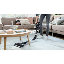 Bosch BCS711PET lazdelės formos dulkių siurblys su baterija, sausas siurbimas, be maišelio, 0,3 l, juoda, raudona, 3 Ah