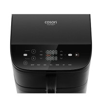 Cosori CAF-DC121 dviguba 10,8 l autonominė karšto oro gruzdintuvė, juoda