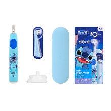 „Oral-B iO Kids Stitch“ besisukantis dantų šepetėlis, mėlynas „Oral-B iO Kids Stitch“ besisukantis dantų šepetėlis, mėlynas