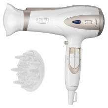 ADLER AD 2248WC PLAUKŲ DŽIOVINTUVAS, BALTA IR ŠAMPANO SPALVA ADLER AD 2248WC PLAUKŲ DŽIOVINTUVAS, BALTA IR ŠAMPANO SPALVA