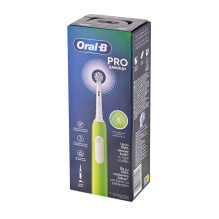 Oral-B Junior 8006540743027 elektrinis dantų šepetėlis vaikiškas besisukantis dantų šepetėlis žalias