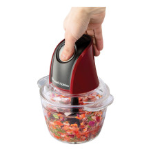 Russell Hobbs 27130-56 electric food chopper 0.5 L 200 W Black, Red, Transparent