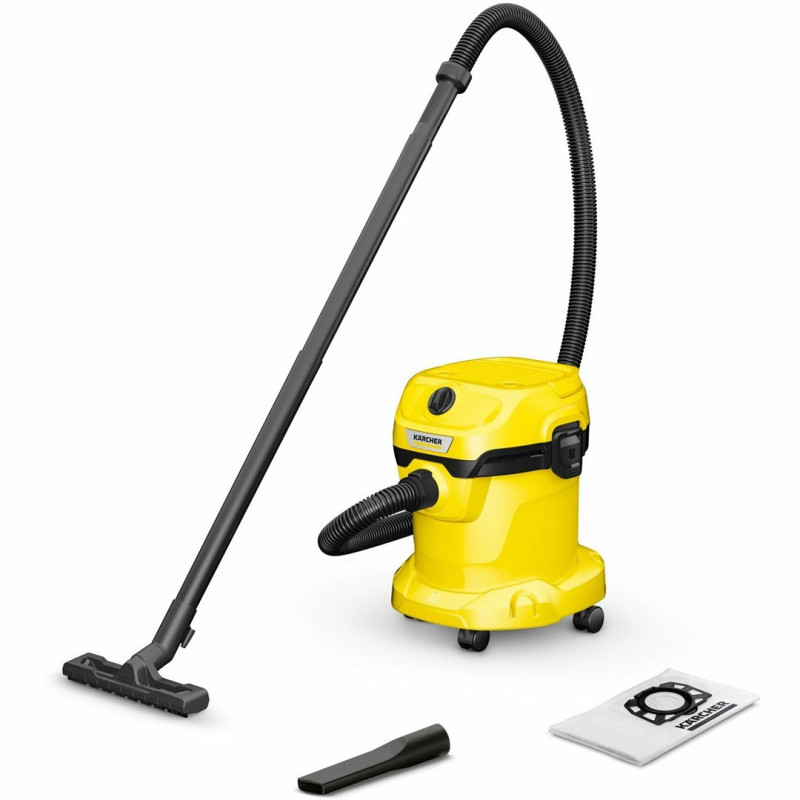 Kärcher WD 2 PLUS 15 L Drum vacuum Dry&amp;wet 1000 W Dust bag