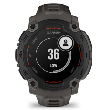 Garmin Instinct E 2.29 cm (0.9") MIP 45 mm Digital 176 x 176 pixels Black GPS (satellite)