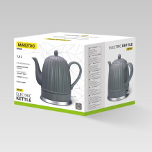 Keraminis elektrinis virdulys MAESTRO MR-077 1,5 l 1500 W Pilkas