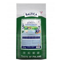 BALTICA Smaki regionów Junior ėrienos ir veršienos sausas šunų ėdalas - 12 kg