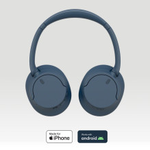 Sony WH-CH720 Headset Wired & Wireless Head-band Calls / Music USB Type-C Bluetooth Blue Sony WH-CH720 Headset Wired & Wireless Head-band Calls / Music USB Type-C Bluetooth Blue