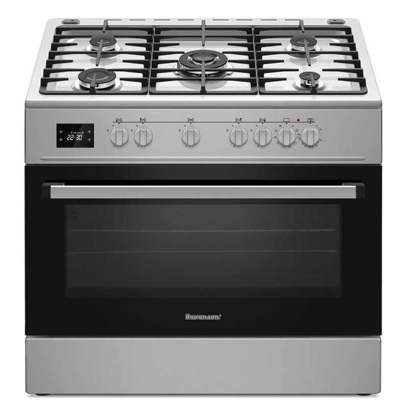 Ravanson KWGE-K90A Cheff moderni dujinė ir elektrinė viryklė