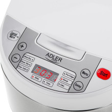 Adler AD 6420 daugiafunkcis puodas 6 viename - 3,25 l sidabrinė, balta