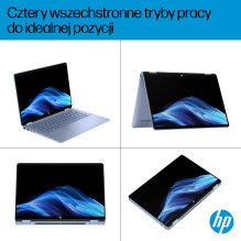 HP OmniBook 5 Flip 14-fp0004nw nešiojamas kompiuteris „Intel Core 5 120U 2-in-1“, 35,6 cm (14 colių), 2K raiškos, lietim