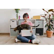ASUS Vivobook 14 M1407GA-LY012W Ryzen AI 7 445 14.0" WUXGA IPS lygio 60Hz 300nits AG 16GB DDR5 SSD512 Cam1080 42WHr