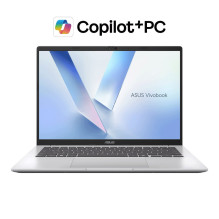 ASUS Vivobook 14 M1407GA-LY012W Ryzen AI 7 445 14.0" WUXGA IPS lygio 60Hz 300nits AG 16GB DDR5 SSD512 Cam1080 42WHr