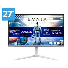 „Philips Evnia 6000 27M2N6501L / 00“ kompiuterio monitorius 67,3 cm (26,5") 2560 x 1440 pikselių „Quad HD QD-OLED“ 