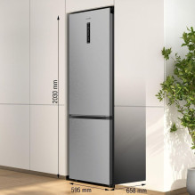 Šaldytuvas-šaldiklis GORENJE NRB620E61X4WFE Šaldytuvas-šaldiklis GORENJE NRB620E61X4WFE