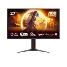 AOC G4 Q27G4ZD kompiuterio monitorius 68,6 cm (27") 2560 x 1440 pikselių „Quad HD QD-OLED“ Juoda, Raudona