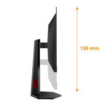 AOC G4 Q27G4SDR kompiuterio monitorius 67,3 cm (26,5") 2560 x 1440 pikselių „Quad HD QD-OLED“ juoda, raudona