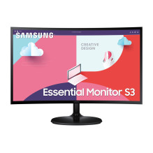 „Samsung S36C“ kompiuterio monitorius 68,6 cm (27") 1920 x 1080 pikseliai „Full HD“ LCD Juoda