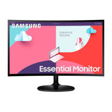„Samsung S36C“ kompiuterio monitorius 68,6 cm (27") 1920 x 1080 pikseliai „Full HD“ LCD Juoda