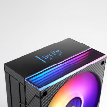 „Mars Gaming MCPU-LCD“ procesoriaus oro aušintuvas, 12 cm, juodas (1 vnt.)