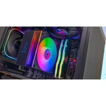 Mars Gaming MCPU-LCD Processor Air cooler 12 cm Black 1 pc(s)