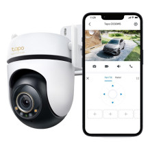 TP-Link lauko panoraminė / pakreipiama apsaugos Wi-Fi kamera. SPECIFIKACIJOS: 3K 5MP (2880x1620), 2,4 GHz, 2 × išorinės TP-Link lauko panoraminė / pakreipiama apsaugos Wi-Fi kamera. SPECIFIKACIJOS: 3K 5MP (2880x1620), 2,4 GHz, 2 × išorinės
