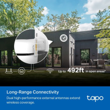 TP-Link lauko panoraminė / pakreipiama apsaugos Wi-Fi kamera. SPECIFIKACIJOS: 3K 5MP (2880x1620), 2,4 GHz, 2 × išorinės TP-Link lauko panoraminė / pakreipiama apsaugos Wi-Fi kamera. SPECIFIKACIJOS: 3K 5MP (2880x1620), 2,4 GHz, 2 × išorinės