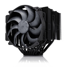 „Noctua NH-D15 G2 chromax.black“ – naujos kartos dviejų bokštų procesoriaus aušinimo sistema (juoda)