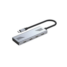 „Gembird UHB-CM-U310-C4-01“, 4 prievadų USB-C 3.2 (2 kartos) C tipo šakotuvas „Gembird UHB-CM-U310-C4-01“, 4 prievadų USB-C 3.2 (2 kartos) C tipo šakotuvas