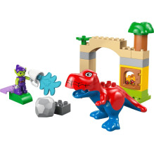 LEGO DUPLO 10463 Dinozauras Voras-Reksas prieš Žaliąjį Gobliną LEGO DUPLO 10463 Dinozauras Voras-Reksas prieš Žaliąjį Gobliną