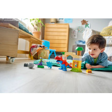LEGO DUPLO 10463 Dinozauras Voras-Reksas prieš Žaliąjį Gobliną LEGO DUPLO 10463 Dinozauras Voras-Reksas prieš Žaliąjį Gobliną