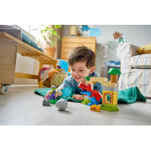 LEGO DUPLO 10463 Dinozauras Voras-Reksas prieš Žaliąjį Gobliną LEGO DUPLO 10463 Dinozauras Voras-Reksas prieš Žaliąjį Gobliną