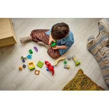 LEGO DUPLO 10463 Dinozauras Voras-Reksas prieš Žaliąjį Gobliną LEGO DUPLO 10463 Dinozauras Voras-Reksas prieš Žaliąjį Gobliną