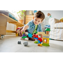 LEGO DUPLO 10463 Dinozauras Voras-Reksas prieš Žaliąjį Gobliną LEGO DUPLO 10463 Dinozauras Voras-Reksas prieš Žaliąjį Gobliną