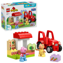 LEGO DUPLO Peppa Pig Traktorius ir turgus 10468
