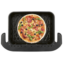 ProfiCook PC-FR 1313 H Dviguba 10 l Atskirai stovinti 2400 W Karšto oro gruzdintuvė Juoda, Nerūdijančio plieno